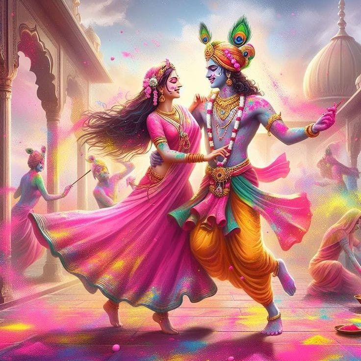 Radha Krishna Holi